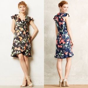 SALE! Karen Walker Hibiscus Wrap Dress